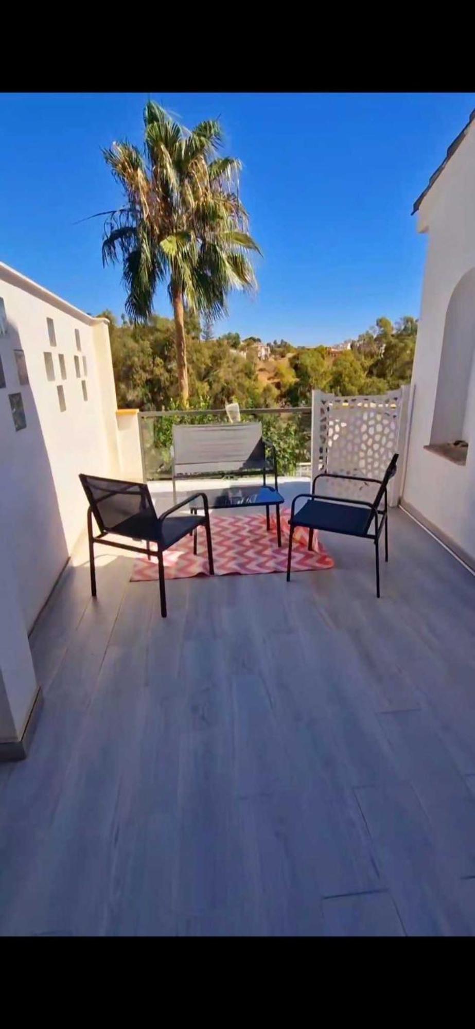 La Villa Escondida 1 Precioso Estudio Vista Al Mar Málaga Esterno foto